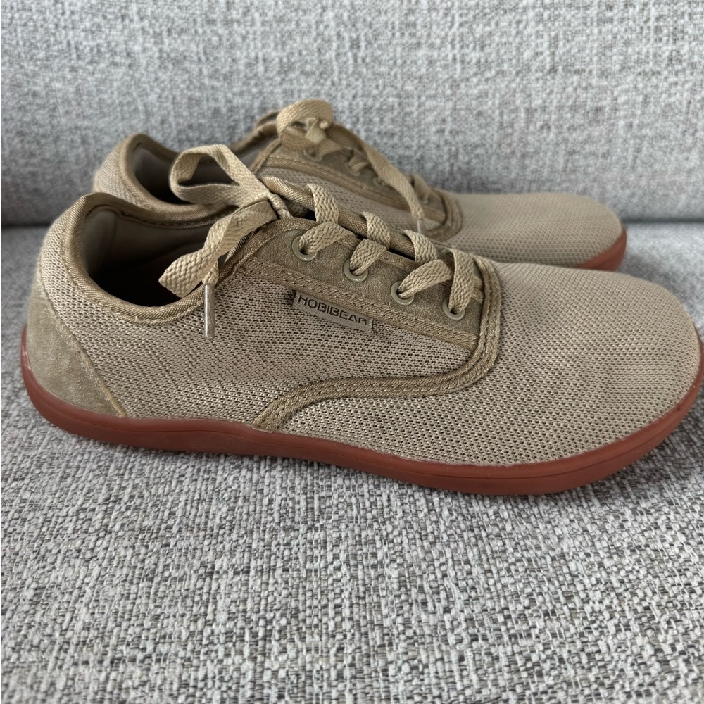 Hobibear Women's Barefoot Sneakers in Tan
